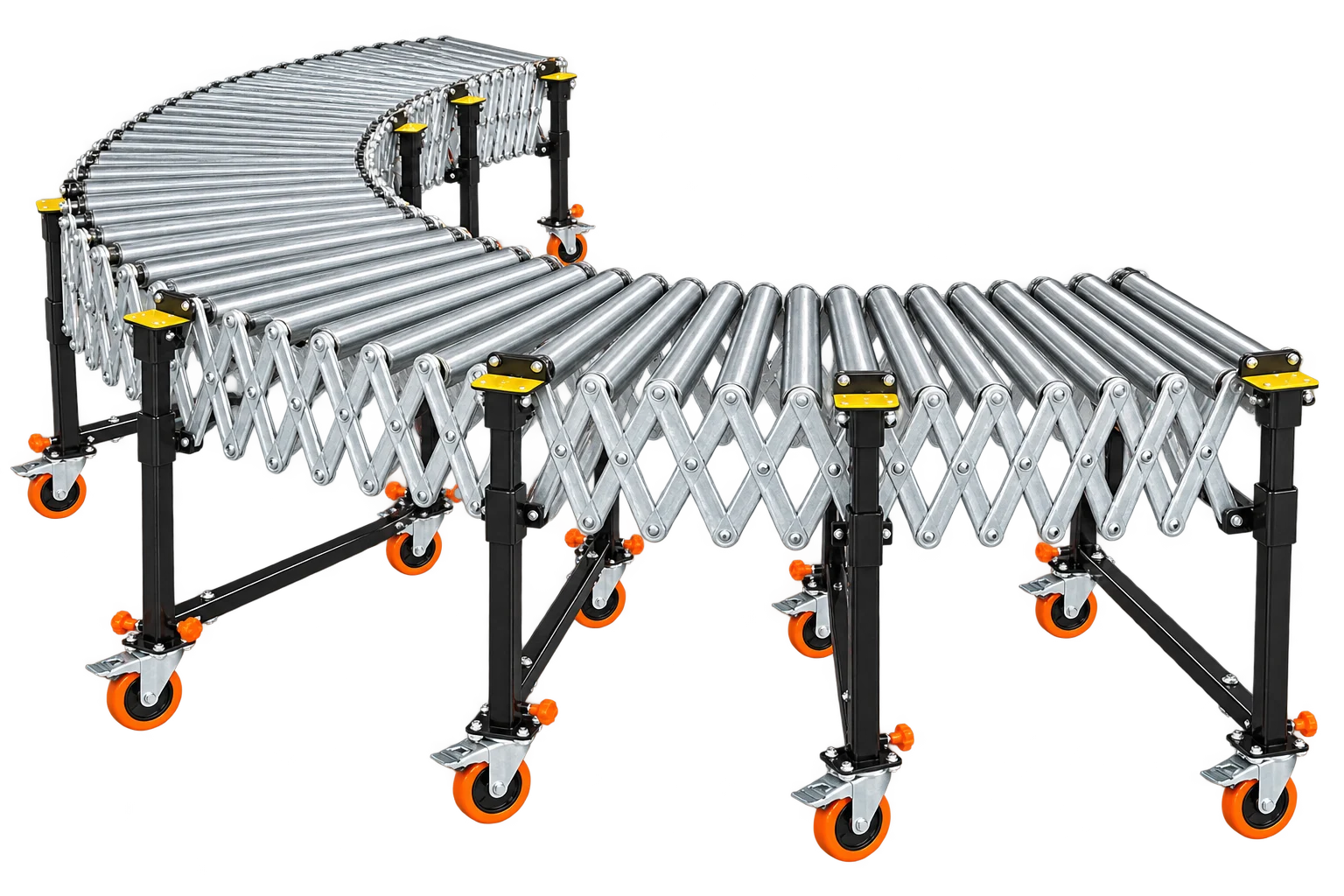 Gravity roller conveyors, Equipment overview