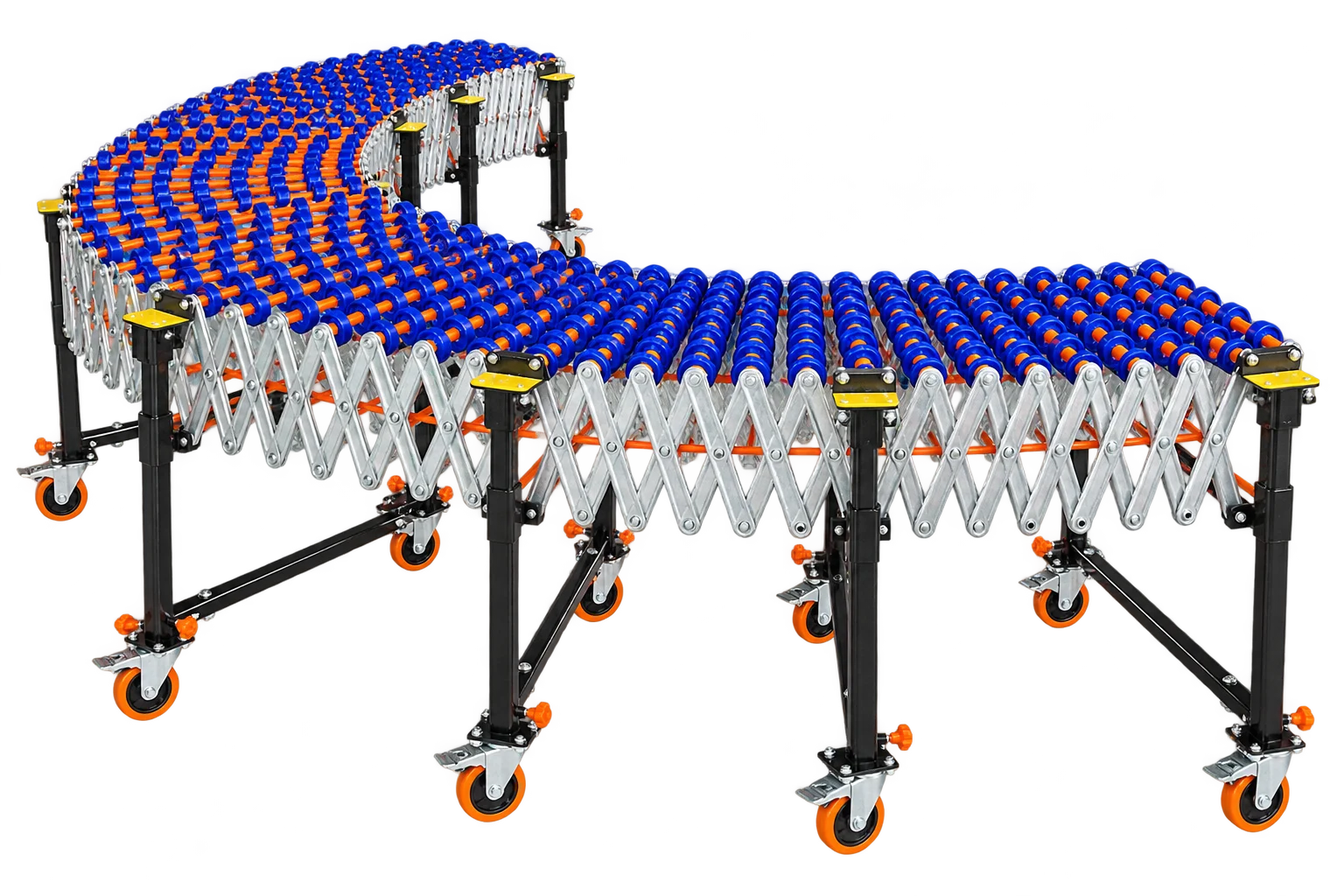 Skatewheel conveyors, Equipment overview