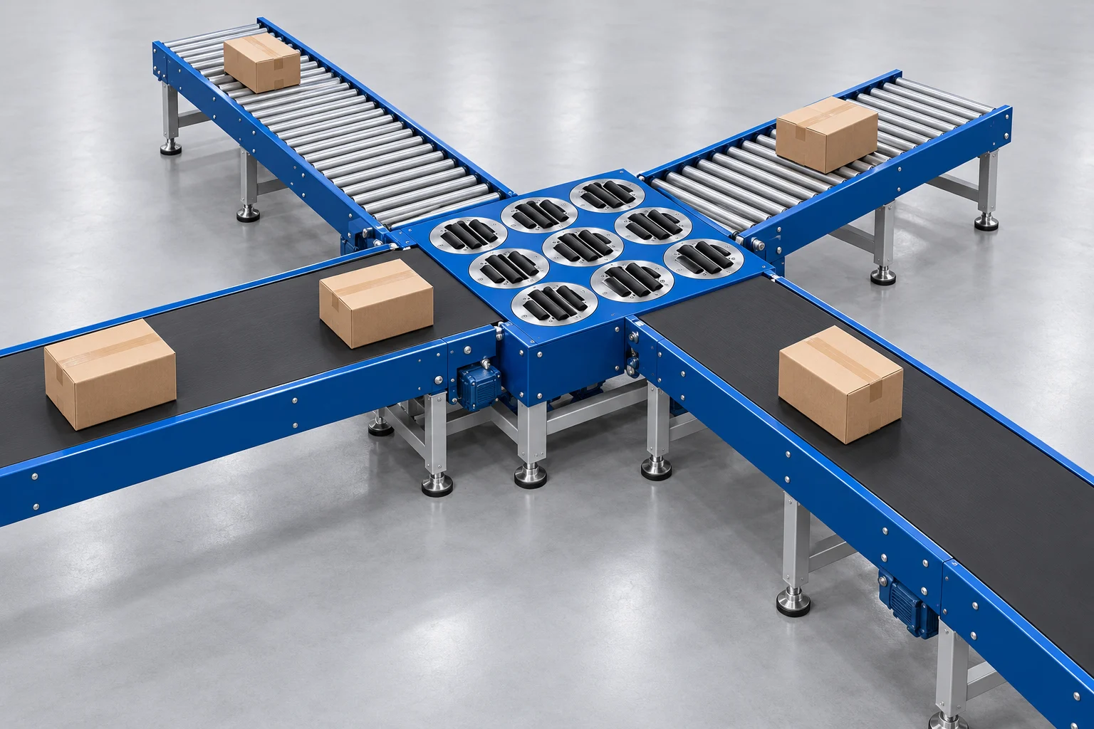Parcel sorting systems, Equipment overview