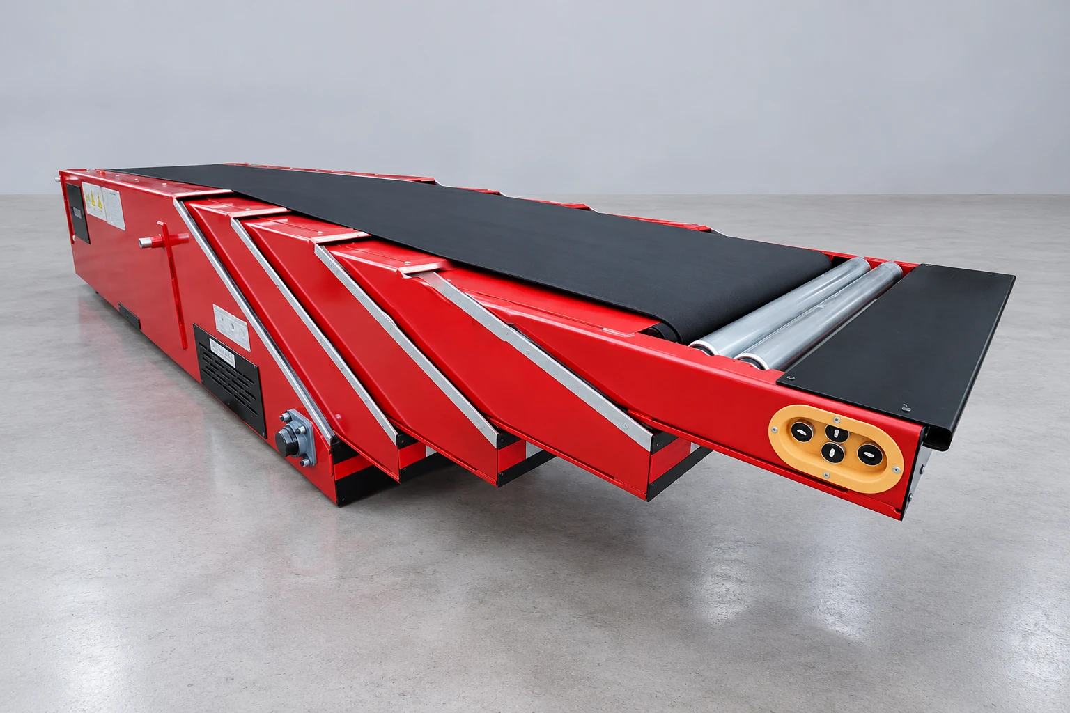 Telescopic belt conveyors, Equipment overview